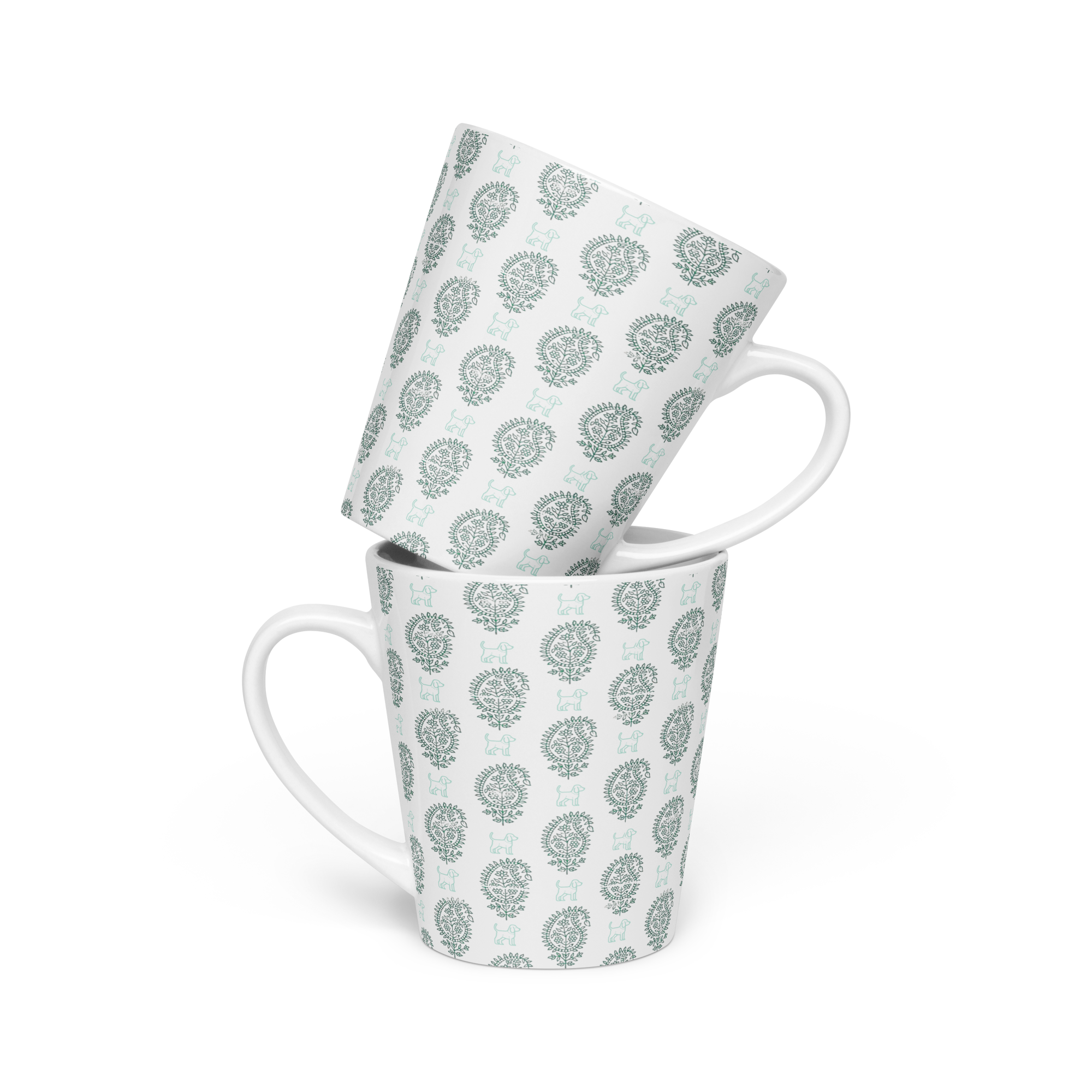 Block Print Chai Mug
