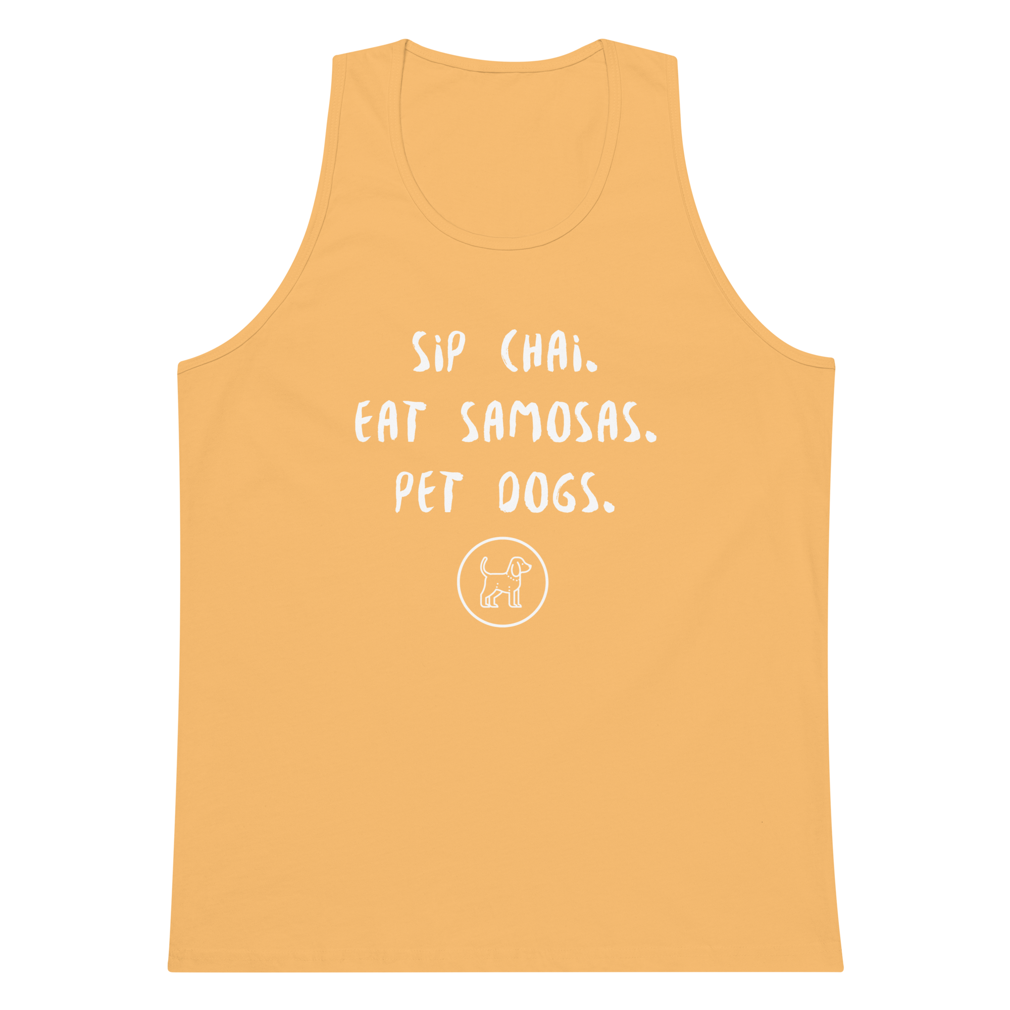 Chai, Samosas, & Dogs Tank Top